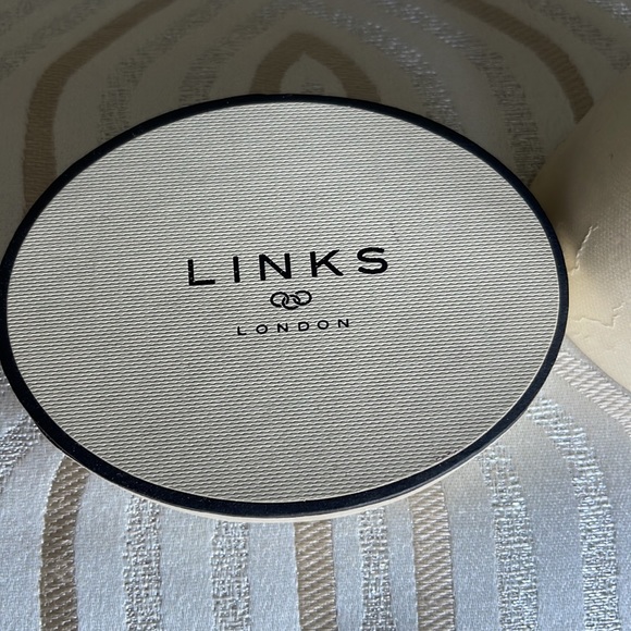 LINKS OF LONDON STERLING SILVER w/ BLACK CORD & COPPER BRACELET - Picture 6 of 10